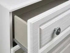 Welcome Welcome Pembroke White Ash 4 Drawer Narrow Chest of Drawers (Assembled)