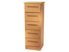 Welcome Sherwood 5 Drawer Tall Narrow Chest of Drawers (Assembled)