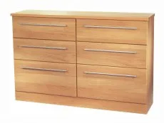 Welcome Welcome Sherwood 6 Drawer Midi Chest of Drawers (Assembled)