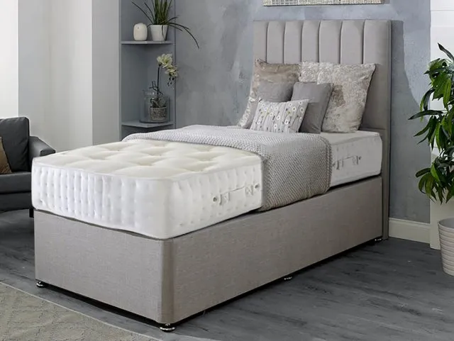 Shire Artisan Ouse Pocket 2000 Divan Bed - 4ft6 Double thumbnail