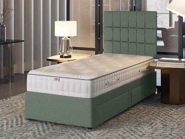 Millbrook Wool Sublime Pocket 2000 Divan Bed - 2ft6 Small Single thumbnail