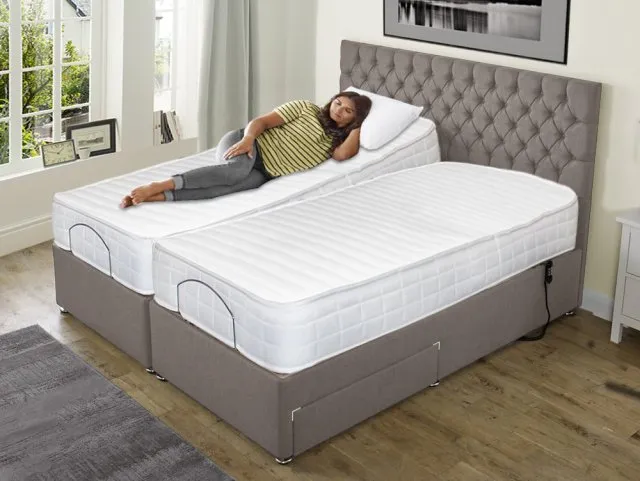 Flexisleep Memory Extra Firm Electric Adjustable Bed - 3ft6 Large Single thumbnail