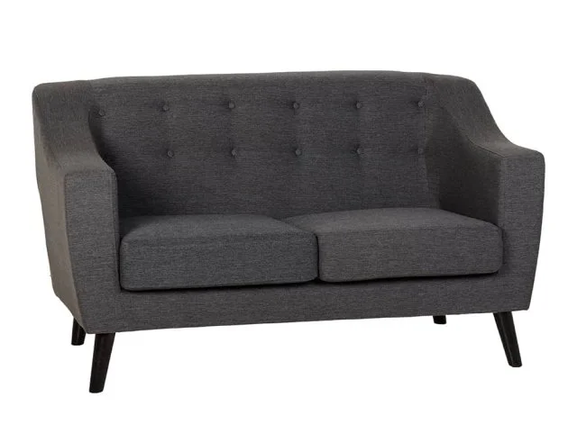 Photos - Sofa Seconique Ashley Grey Fabric 2 Seater  2seatersofas