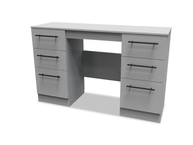 Welcome Beverley Double Pedestal Dressing Table Assembled thumbnail