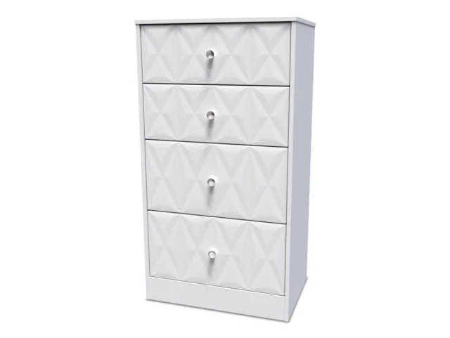 Welcome San Jose 4 Drawer Midi Chest of Drawers Assembled thumbnail