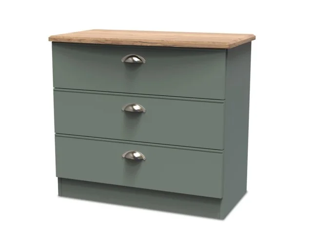 Welcome Victoria 3 Drawer Chest of Drawers Assembled thumbnail