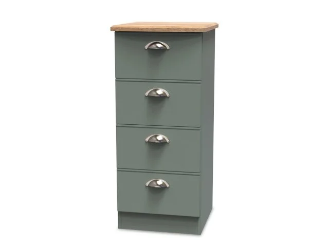 Welcome Victoria 4 Drawer Bedside Table Assembled thumbnail