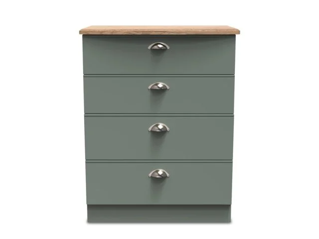 Welcome Victoria 4 Drawer Deep Chest of Drawers Assembled thumbnail