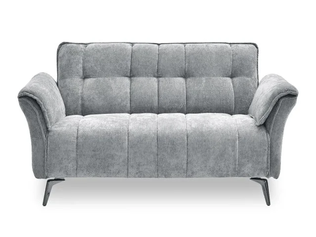 Seconique Amalfi Grey Fabric 2 Seater Sofa thumbnail