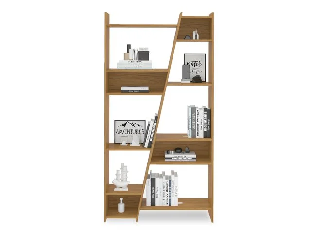 Seconique Naples Oak Effect Tall Bookcase thumbnail