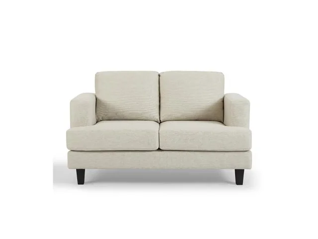 TGC Donnie Beige Fabric 2 Seater Sofa