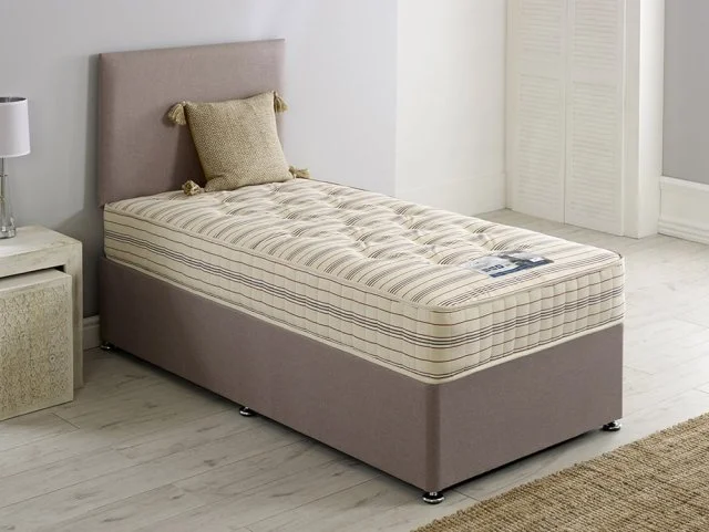Dura Tyne Crib 5 Contract Divan Bed - 2ft6 Small Single thumbnail