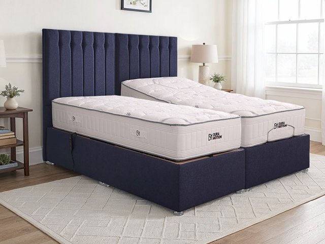 Dura Motion Gel Pocket 1000 Electric Adjustable Bed - 5ft King Size