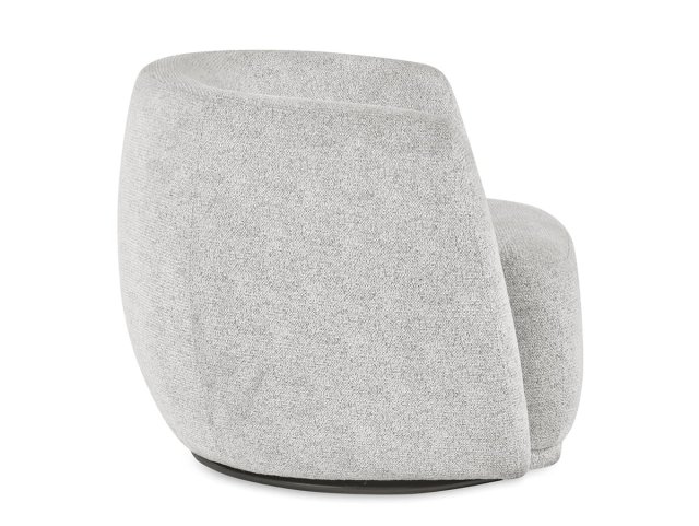 Julian Bowen Bowline Cream Fabric Swivel Chair