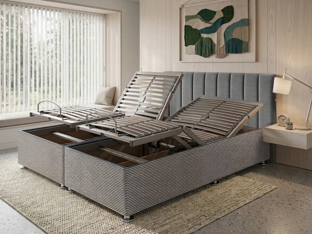Willow and Eve Eton Waterproof Electric Adjustable Divan Base - 5ft King Size