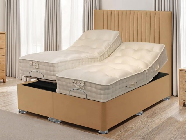 Alexander and Cole Tranquillity Pocket 5700 Electric Adjustable Bed - 5ft King Size 2 x 2ft6