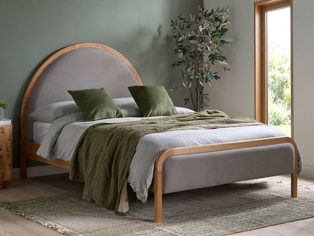 Birlea Liana Oak Wooden Bed Frame - 5ft King Size