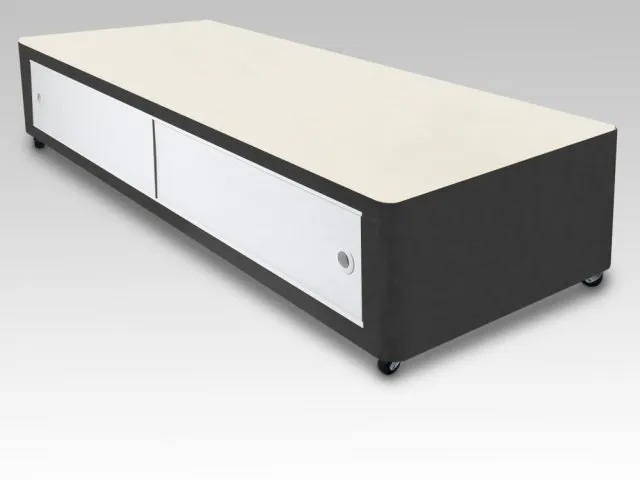 Single divan with slide storage discount