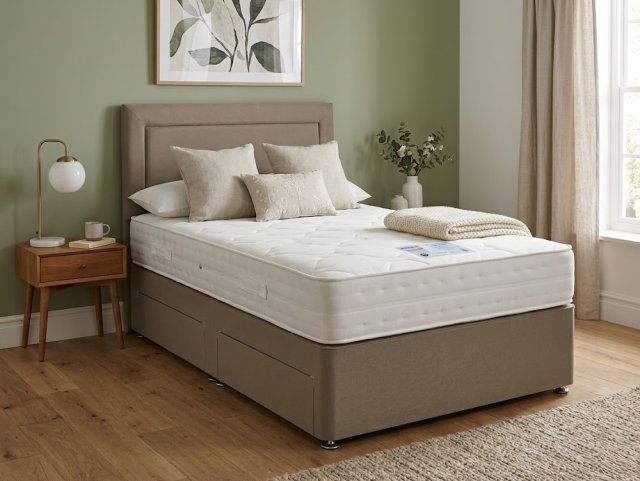 Highgrove Twin Comfort Euro IKEA Divan Bed - 160cm x 200cm