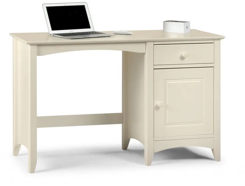 Julian Bowen Cameo Ivory Wooden Desk