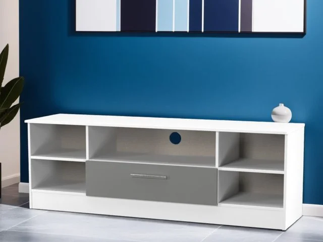 Welcome Contrast Open Wide TV Cabinet Assembled thumbnail